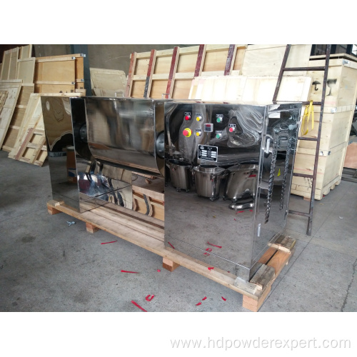 Chemical powder single shaft paddle blender mixer